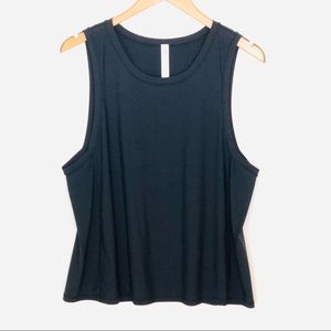 Lululemon Black Muscle Tank Top EUC